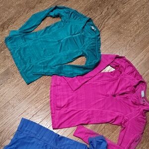 Colorful Long-Sleeve Tops